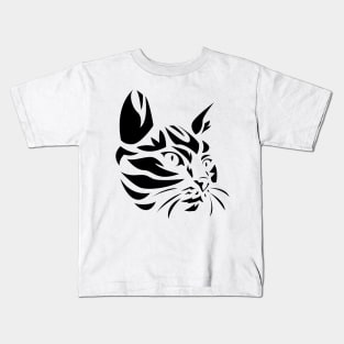 Tattoo Cat Kids T-Shirt